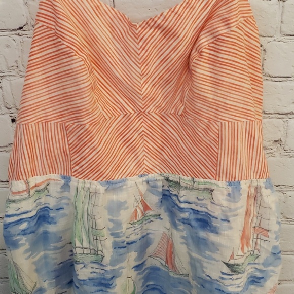 Eloise Anthropologie Nautical summer dress - Picture 2 of 8